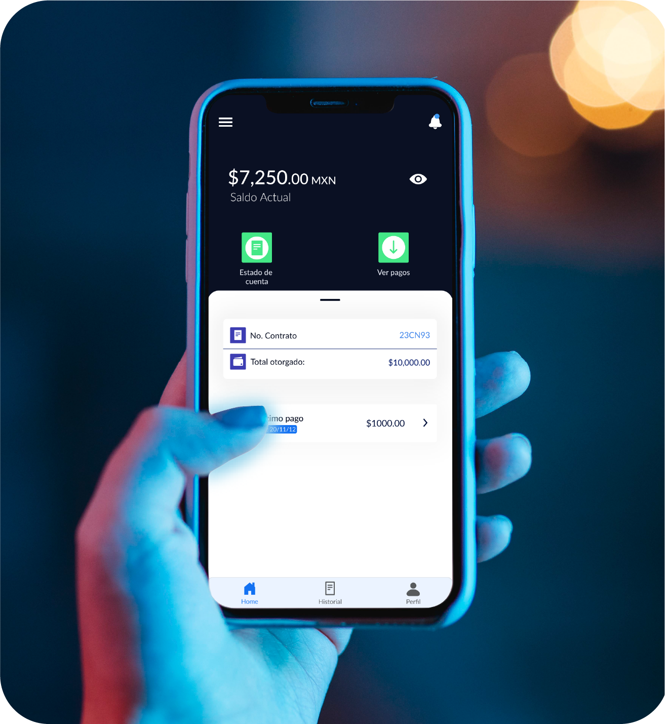 Lendus Me — app de autoservicio para clientes de financieras